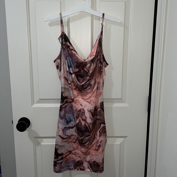 Multicolor Mini Dress - Picture 3 of 5